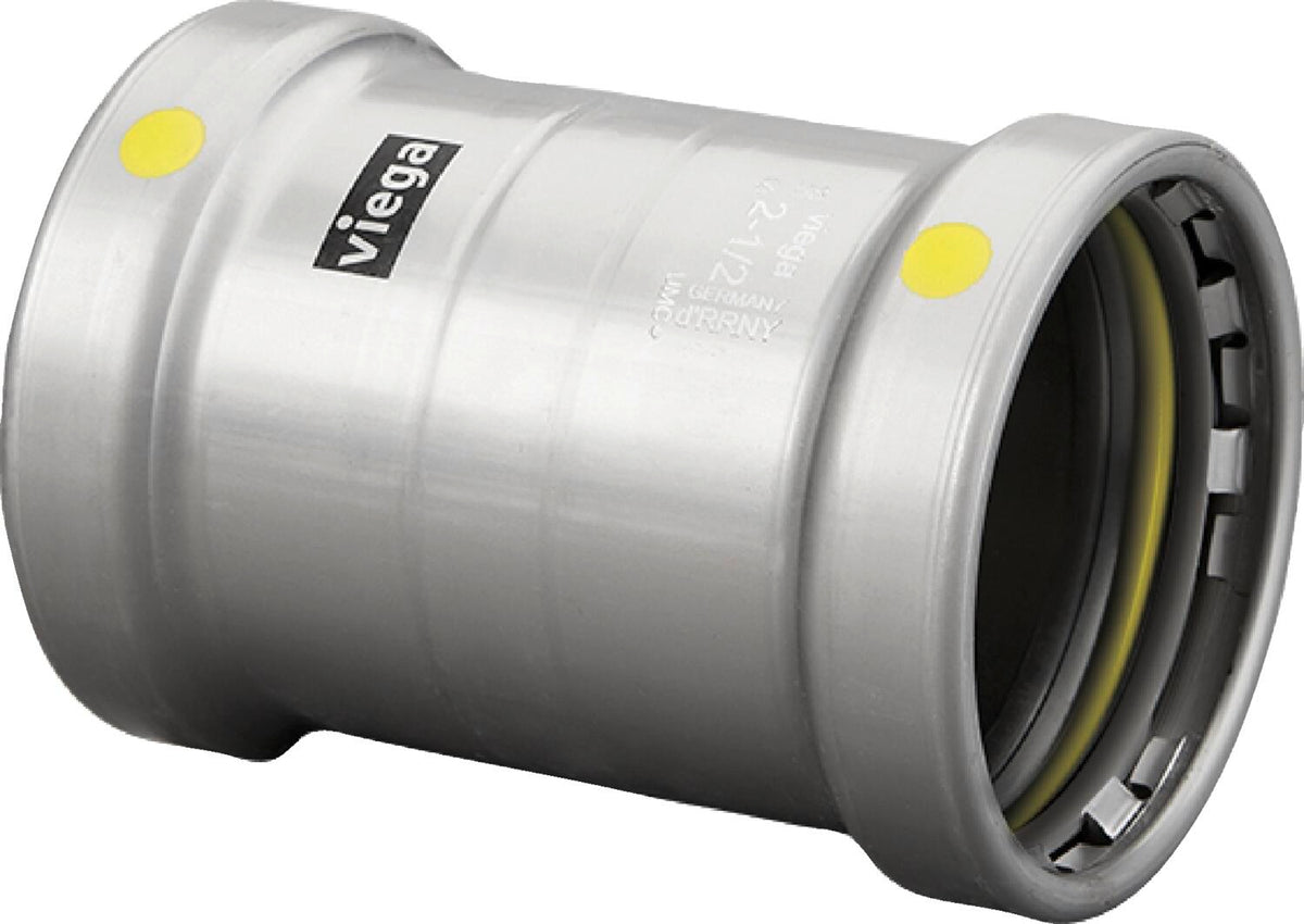 Viega MegaPressG Coupling, No Stop, 2-1/2"