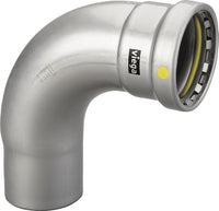 Viega MegaPressG 90° Street Elbow, 2-1/2" x 2-1/2" FTG