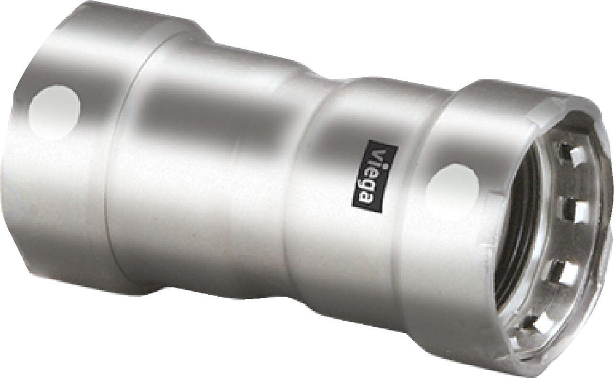Viega MegaPress 316 FKM Coupling, With Stop, 1" (Pack of 5)