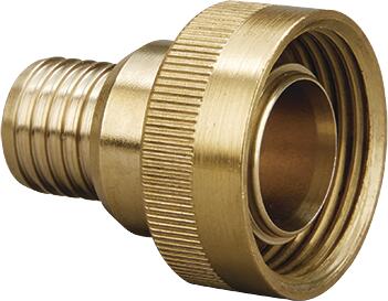 Viega 50268 3/4" PB x 1" Supply Lead-Free ManaBloc Supply Adapter, Brass