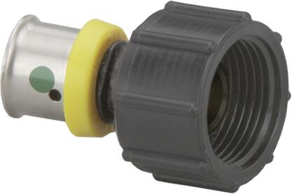 Viega 49234 1/2" PEX Press x 1/2" Port PureFlow Press Port Adapter, Polymer (Pack of 6)