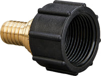 Viega 50267 3/8" PB x 1/2" Port Lead-Free ManaBloc Port Adapter, Brass (Pack of 6)