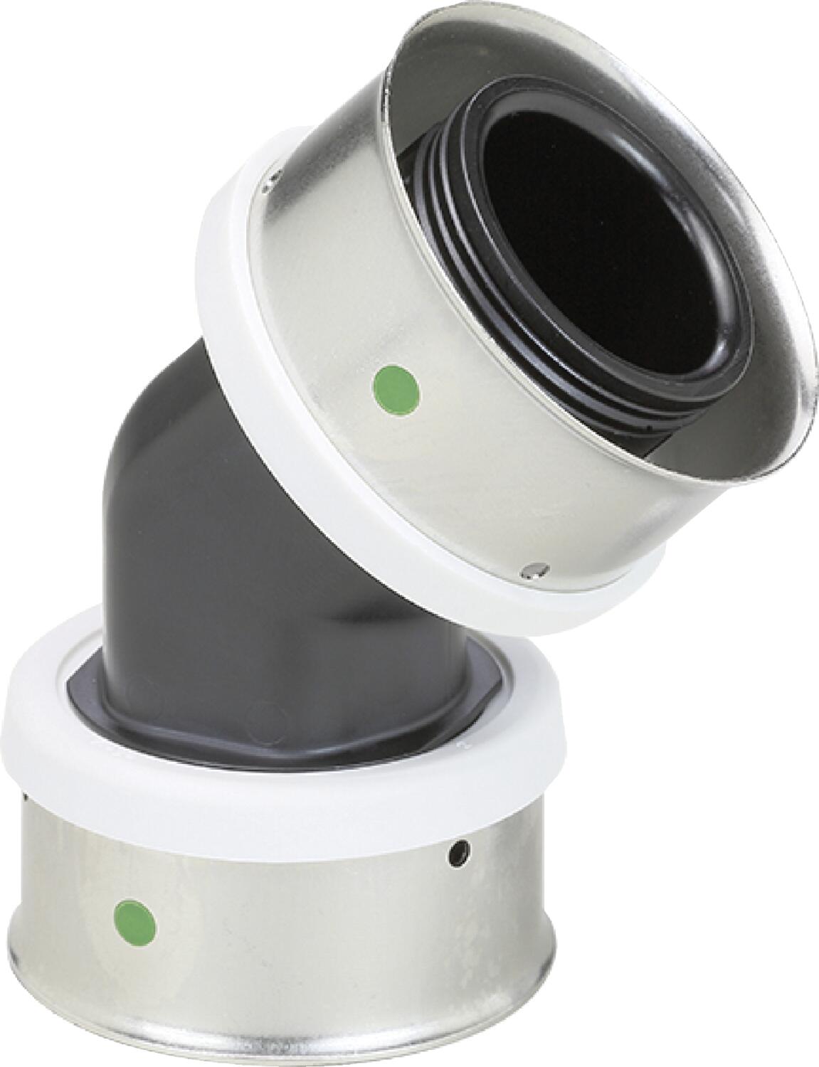 Viega 49285 1-1/2" x 1-1/2" PureFlow Press 45° Elbow, Polymer