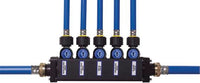 Viega 49083 8-Port PureFlow MiniBloc Zoning Manifold, 1/2" Ports, Polysulfone