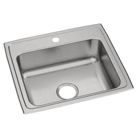 Elkay Celebrity Stainless Steel 22" x 19-1/2" x 7-1/8", 1-Hole Single Bowl Drop-in Sink PSR22191