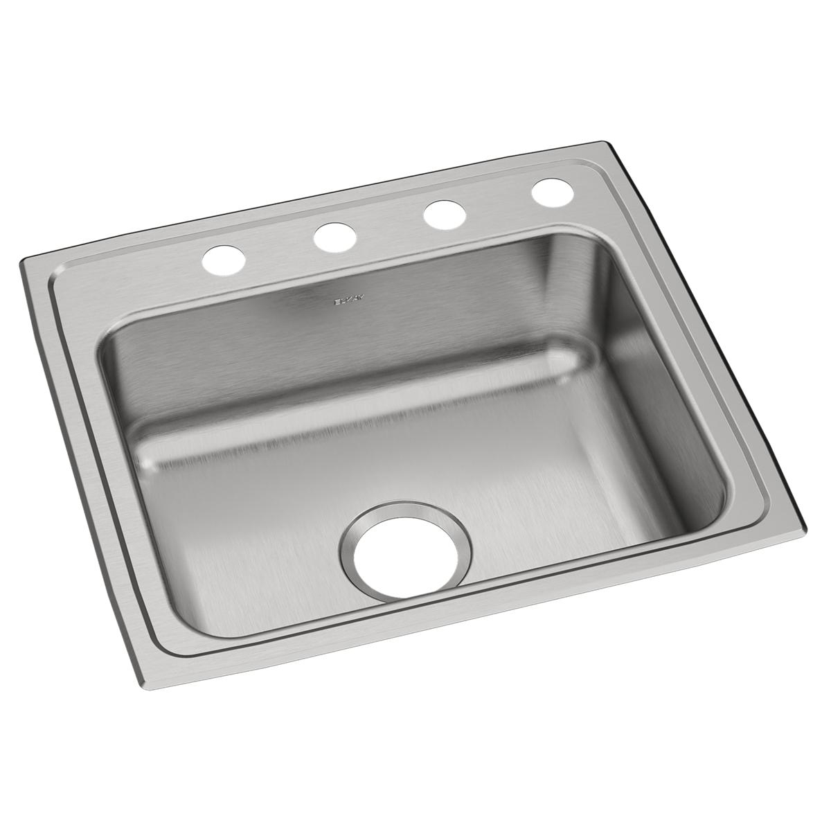 Elkay Celebrity Stainless Steel 22" x 19-1/2" x 7-1/8", Single Bowl Drop-in Sink PSR22194