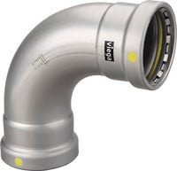 Viega MegaPressG 90° Elbow, 4"