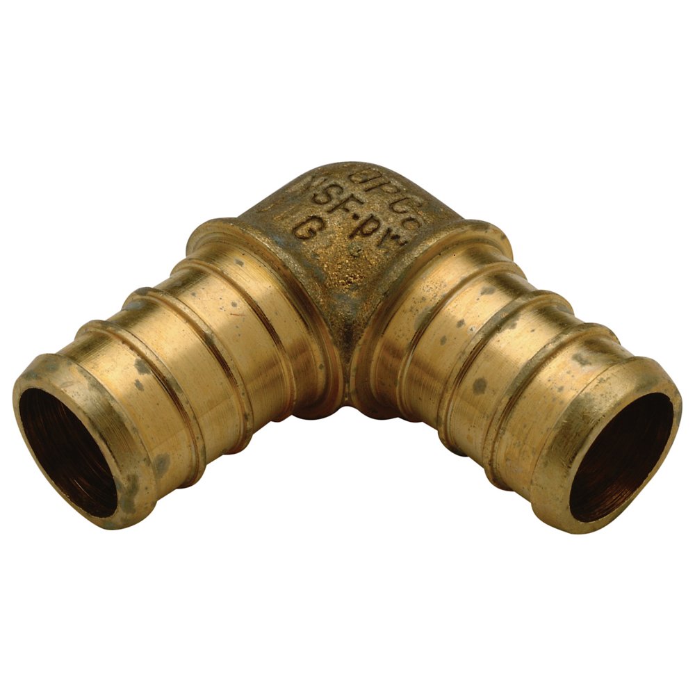 Zurn QQE77GX 1-1/2" Lead-Free Elbow, Brass, Barb