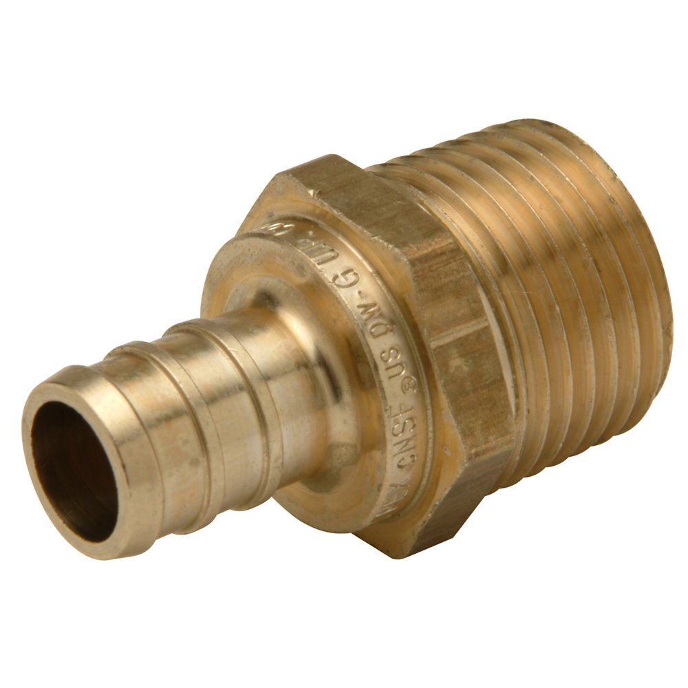 Zurn QQMC45GX 3/4" Adapter, Brass, Barb
