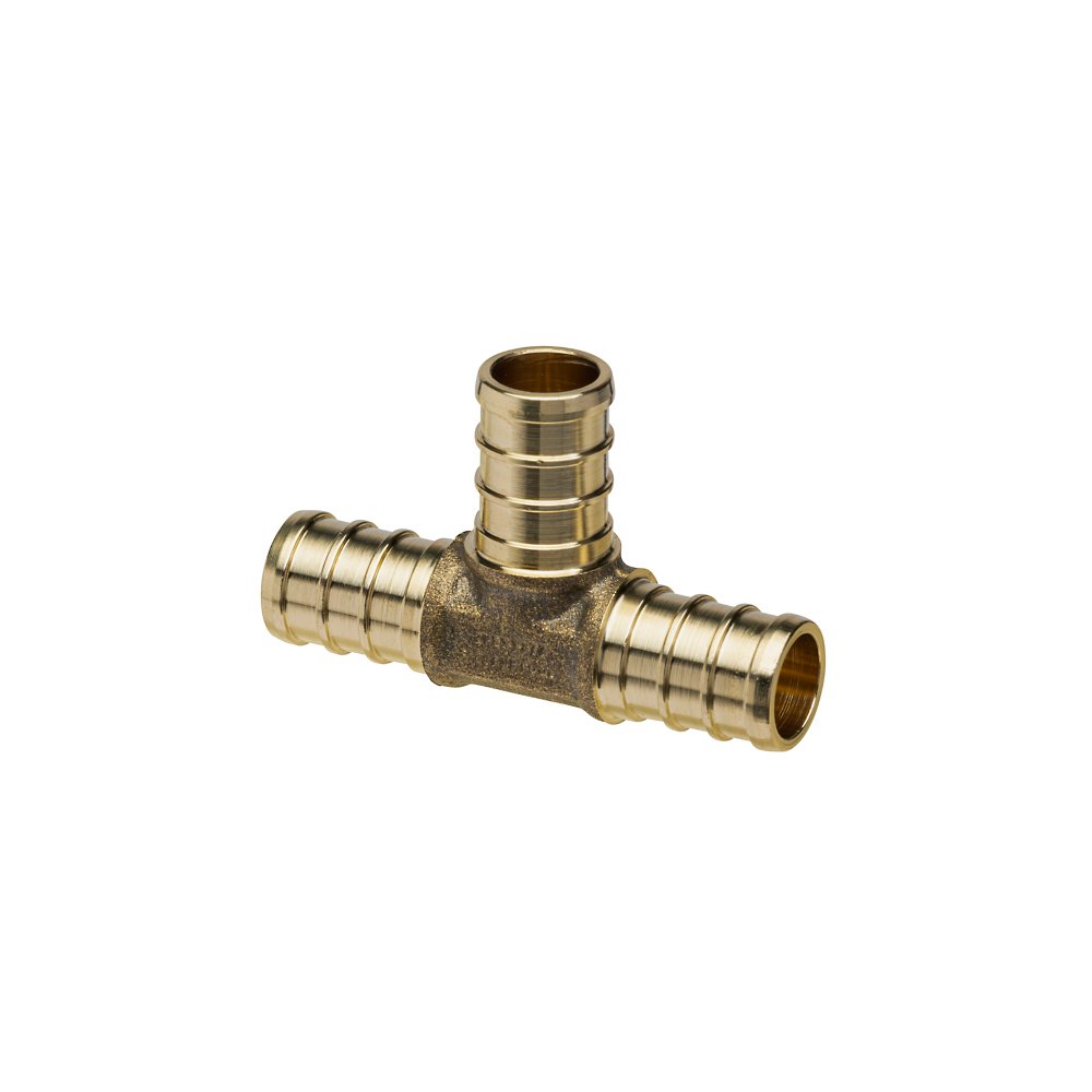 Zurn QQT433GX 3/4" Tee, Brass, Barb