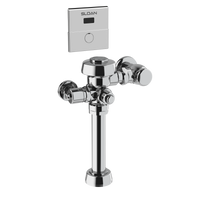 Sloan Royal 111 ESS TMO Exposed Hardwired Sensor Water Closet Flushometer (1.6 GPF) TMO, Angle Stop Bumper, Polished Chrome