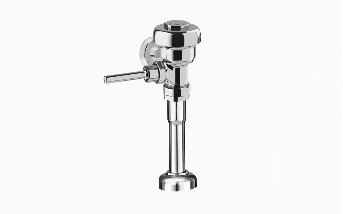 Sloan Regal 125-1.6 Exposed Manual Flushometer, 1.6 gpf, Top Spud, Polished Chrome