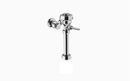 Sloan Royal 111-1.6 Exposed Manual Flushometer, 1.6 gpf, Top Spud, Polished Chrome, Front of Valve Handle, Inlet Left of Valve, Option C