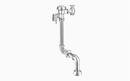 Sloan Royal 142 ES-3.5 Concealed Solenoid Flushometer, 3.5 gpf, Rear Spud