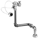 Sloan Royal 942-1.6 Concealed Manual Flushometer, 1.6 gpf, Top Spud, Unfinished (Rough Brass)