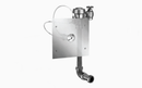 Sloan Royal 952-1.6 Concealed Manual Flushometer, 1.6 gpf, Rear Spud, Stainless Steel