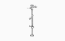 Sloan Royal BPW 1000-1.6 Exposed Manual Flushometer, 1.6 gpf, Top Spud, Polished Chrome, Trap Primer Outlet