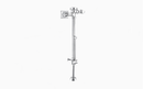 Sloan Royal BPW 9000 Exposed Manual Flushometer, 1" Offset, less A164