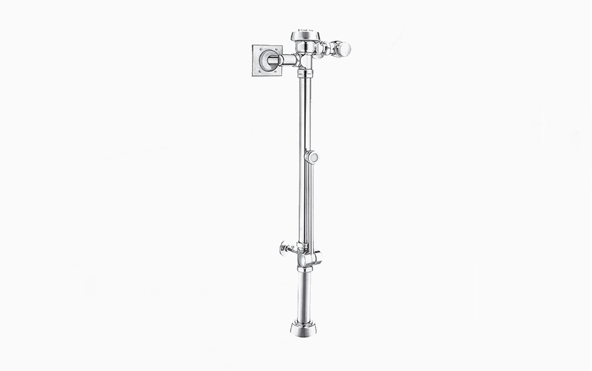 Sloan Royal BPW 9000-1.6 Exposed Manual Flushometer, 1.6 gpf, Fixture Wall Actuator, Option RM 50423