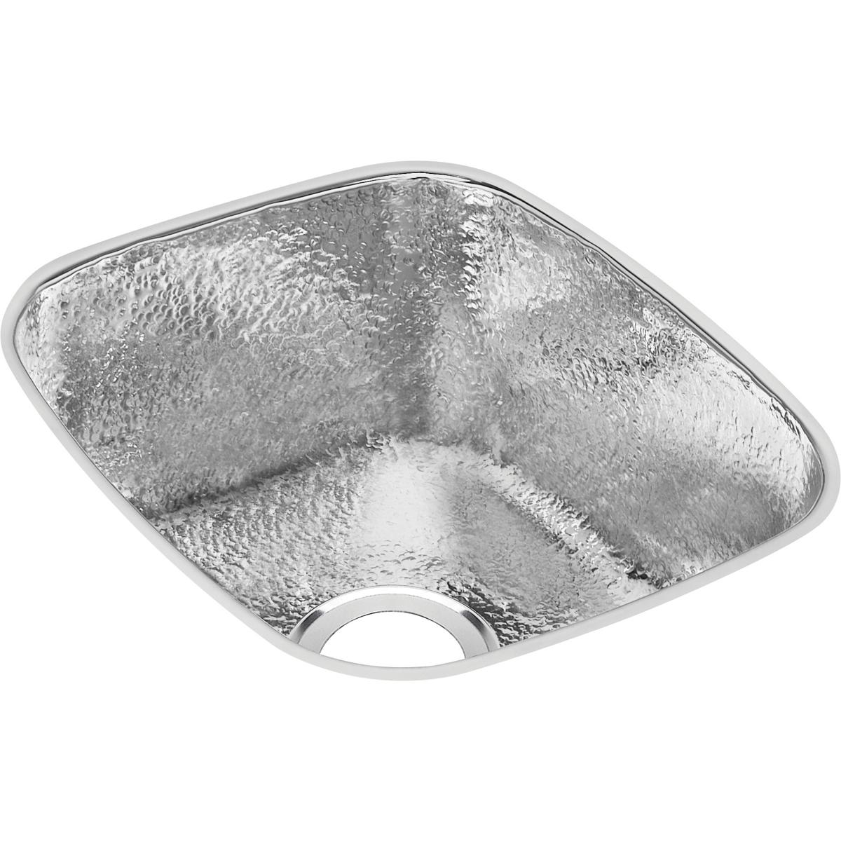 Elkay Stainless Steel 16" x 18" x 7-1/2", Single Bowl Undermount Bar Sink SCUH1416SH