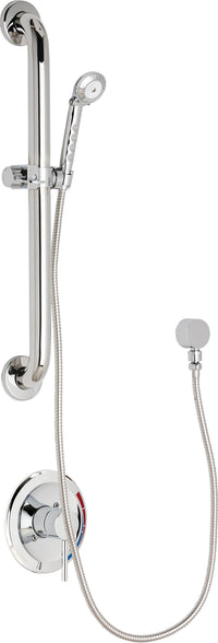 Chicago Faucets SH-PB1-00-013 1/2" Grab Bar, NPT