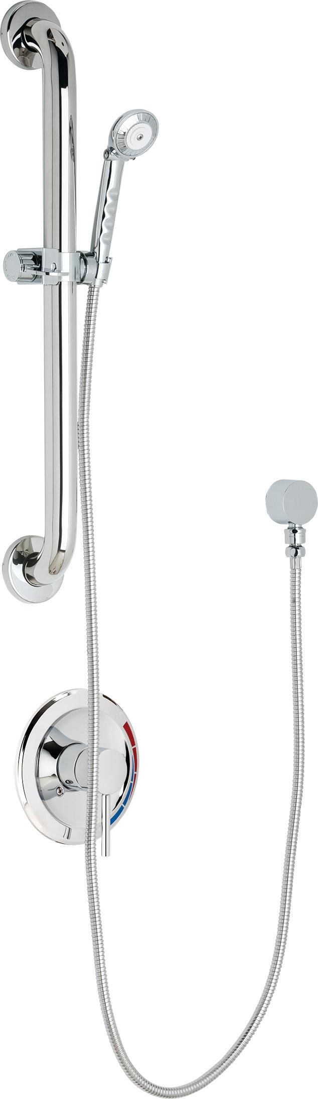 Chicago Faucets SH-PB1-00-043 1/2" Grab Bar, NPT