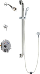 Chicago Faucets SH-PB4-31-034 1/2" Grab Bar, NPT