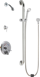 Chicago Faucets SH-PB4-33-044 1/2" Grab Bar, NPT
