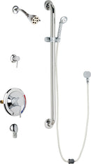 Chicago Faucets SH-PB5-31-034 1/2" Grab Bar, NPT