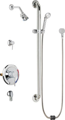 Chicago Faucets SH-PB5-37-044 1/2" Grab Bar, NPT