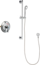 Chicago Faucets SH-TP1-00-021 1/2" Thermostatic/pressure balancing shower fitting with hand spray and 24" slide bar