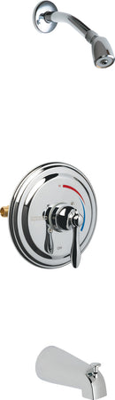 Chicago Faucets SH-TP1-02-100 1/2" Thermostatic/pressure balancing tub and shower fitting, NPT
