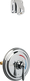 Chicago Faucets SH-TP1-04-000 1/2" Thermostatic/pressure balancing shower fitting with ligature resistant shower head