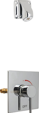 Chicago Faucets SH-TP2-04-000 1/2" Thermostatic/pressure balancing shower fitting with ligature resistant shower head