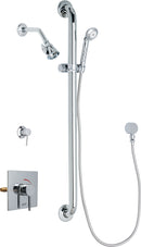 Chicago Faucets SH-TP2-16-014 1/2" Thermostatic/pressure balancing shower fitting with hand spray