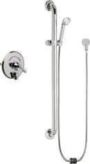 Chicago Faucets SH-TP4-00-025 1/2" Grab Bar, NPT