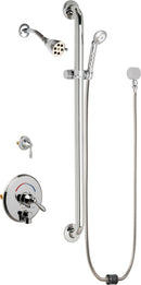 Chicago Faucets SH-TP4-21-024 1/2" Grab Bar, NPT