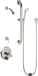 Chicago Faucets SH-TP4-22-023 1/2" Grab Bar, NPT