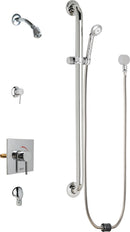Chicago Faucets SH-TP6-32-024 1/2" Grab Bar, NPT