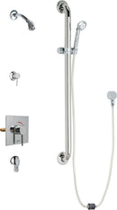 Chicago Faucets SH-TP6-32-034 1/2" Grab Bar, NPT
