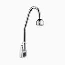 Sloan Optima EBF-550 1.5 GPM Battery-Powered Sensor Faucet with Back-Check Tee, Polished Chrome, Surgical Bend Spout, Shower Head Spray Buy American Act