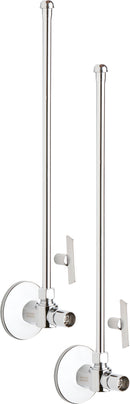 Chicago Faucets STB-21-11-PR-AB Lead-Free Angle stop, Brass
