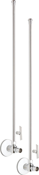 Chicago Faucets STB-21-12-PR-AB Lead-Free Angle stop, Brass