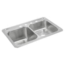 Elkay 20 Gauge Stainless Steel 33" x 22" x 10.25" Double Bowl Drop-in Kitchen Sink STCR3322LX