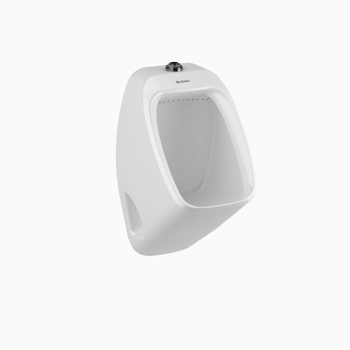 Sloan SU-7409-STG Vitreous China Urinal, Wash Down, 0.125 to 1.0 gpf