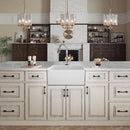 Elkay Fireclay 24-7/16" x 19-11/16" x 9-1/8" Single Bowl Farmhouse Sink Kit with Filtered Faucet White SWUF2520WHFLC