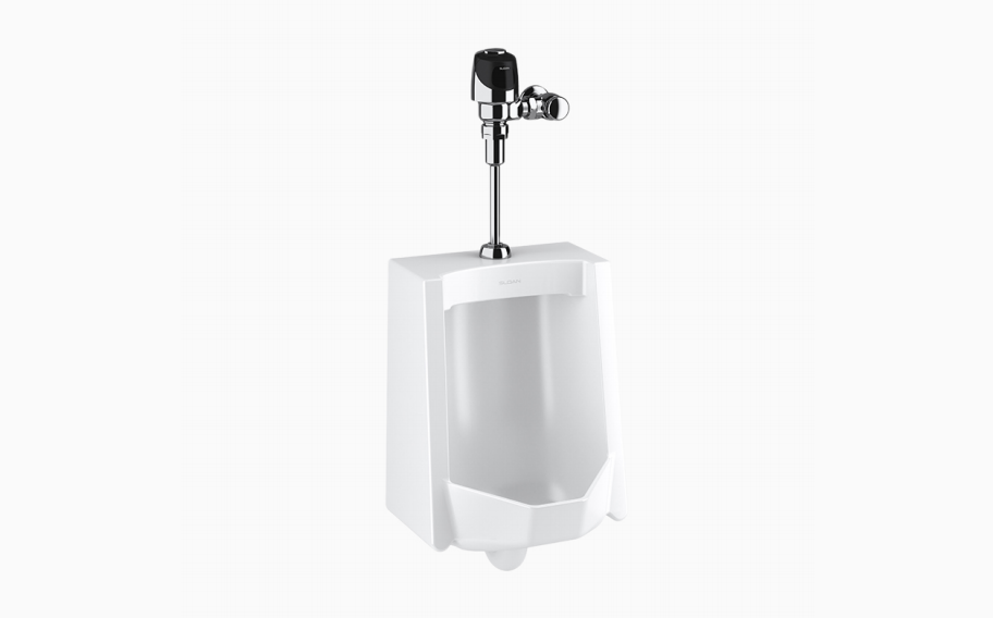Sloan WEUS-1000.1401 Urinal Combo, SU-1009 Top Spud with ECOS 8186-0.125 (0.125 gpf)