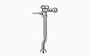 Sloan 117-6.5 Exposed Manual Flushometer, 6.5 gpf, Top Spud, Polished Chrome, 1" Offset, with