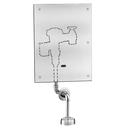 Sloan 197 ESS Concealed Hardwired Sensor Urinal Flushometer (1.0 GPF), 13x17 SS Panel Wall Box, Dual-Filtered Fixed Bypass Diaphragm, Stainless Steel