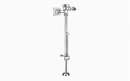 Sloan BPW 9000-1.6 Exposed Manual Flushometer, 1.6 gpf, Top Spud, Polished Chrome